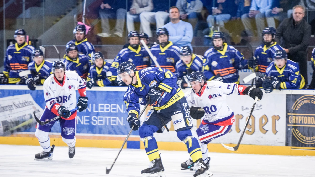Der EHC Waldkraiburg gegen den ESC Dorfen