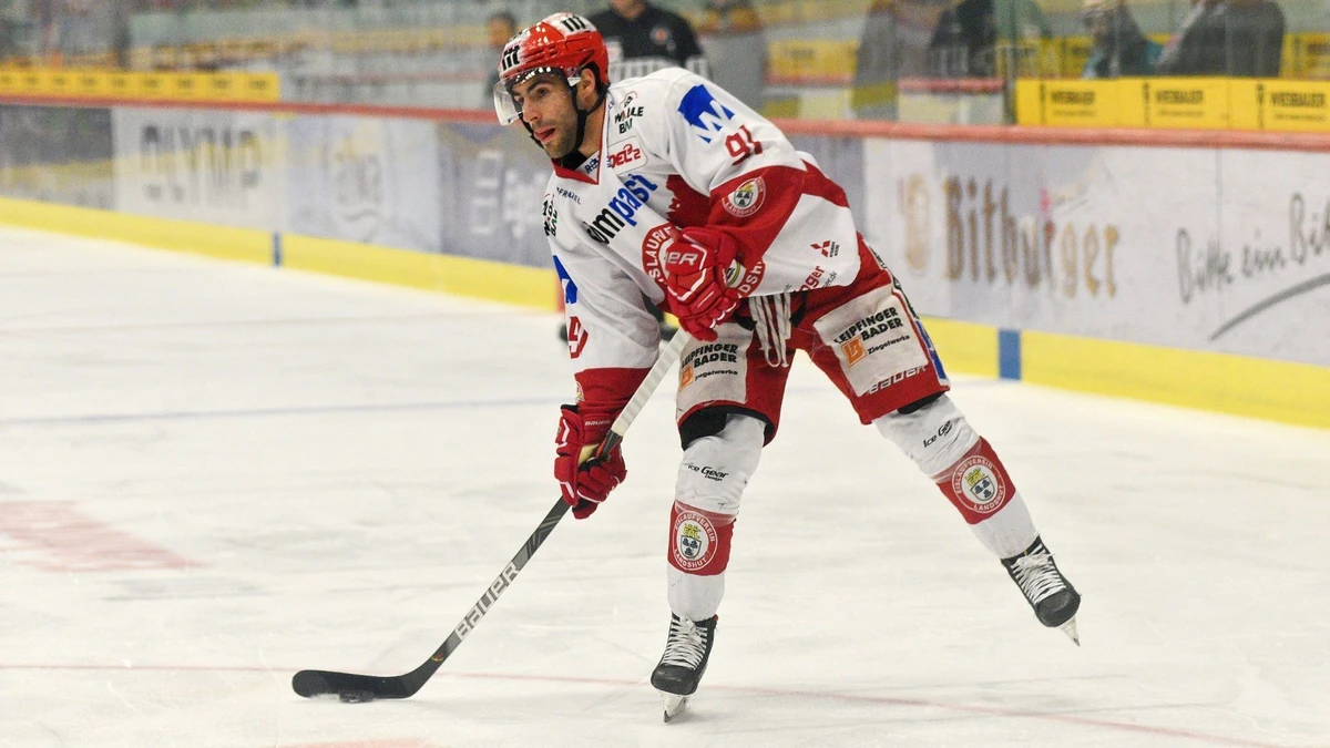 Mathieu Pompei (EV Landshut #91)
DEL 2 , Eishockey , Hauptrundenspiel , Bietigheim , 20.12.2019, Foto:TBaur/Eibner | Verwendung weltweit