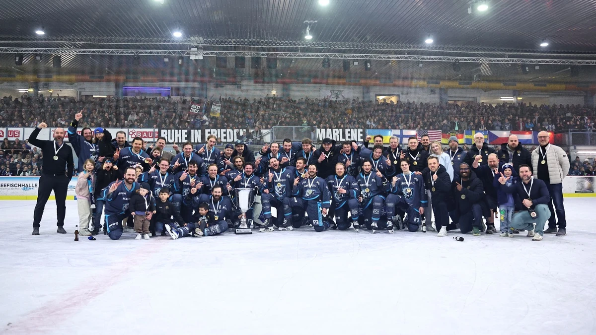 Der EHC Neuwied ist erneut Meister der Central European Hockey League.