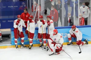 Russland nahm 2022 unter der Bezeichnung Russisches Olympisches Komitee letztmals an einem großen Turnier teil: Im Olympia-Finale verloren die Russen gegen Finnland.