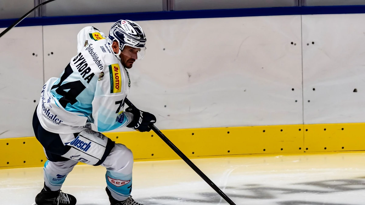 Tomas Sykora traf zweimal für die Dresdner Eislöwen.