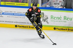 Marcel Müller erzielten den Siegtreffer für die Krefeld Pinguine.