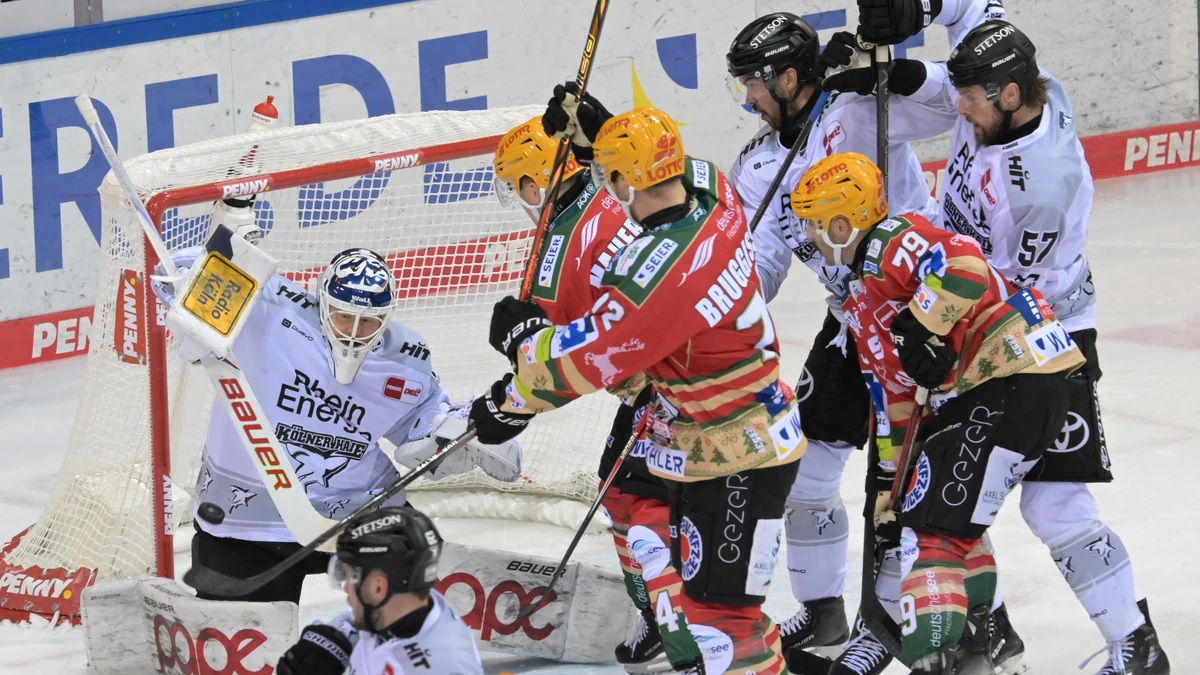 Die Kölner Haie bauen ihre Siegesserie aus.