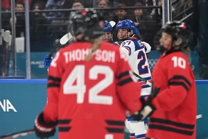 Die US-Amerikanerinnen scheinen für die Kanadierinnen derzeit meilenweit entfernt zu sein.