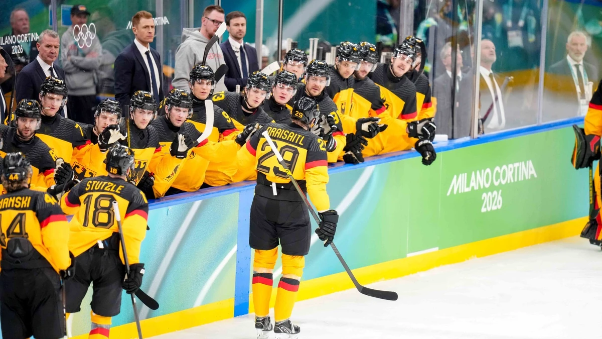 Leon Draisaitl erzielte das 1:0 im Spiel gegen Frankreich.