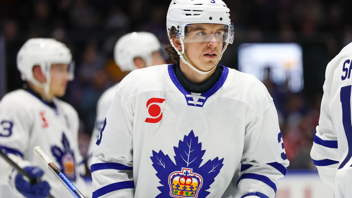 Henry Thrun von den Toronto Marlies.