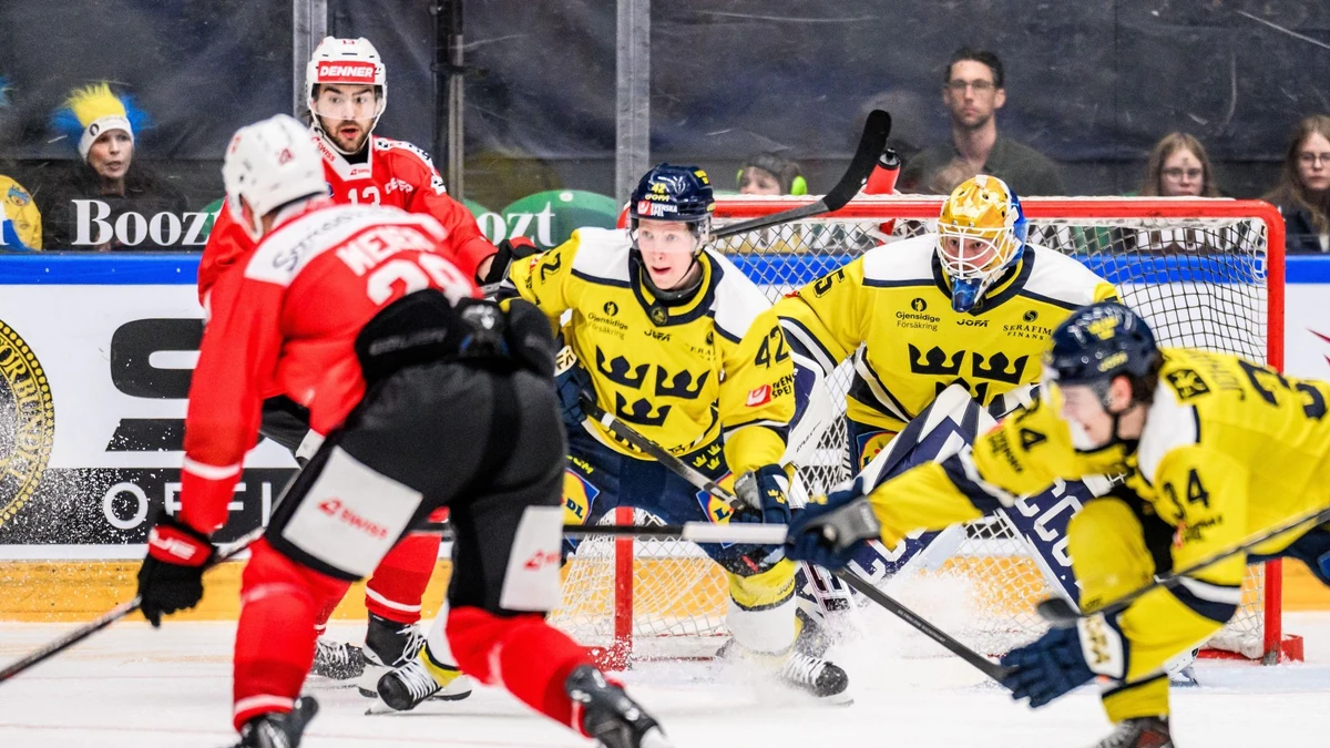 Schwedens Torhüter Magnus Hellberg ließ keinen Gegentreffer zu.