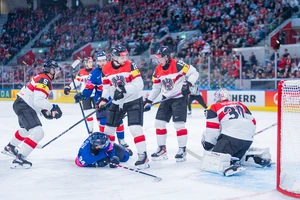 Österreich ließ mit David Kickert im Tor zum Auftakt gegen Großbritannien nichts anbrennen.