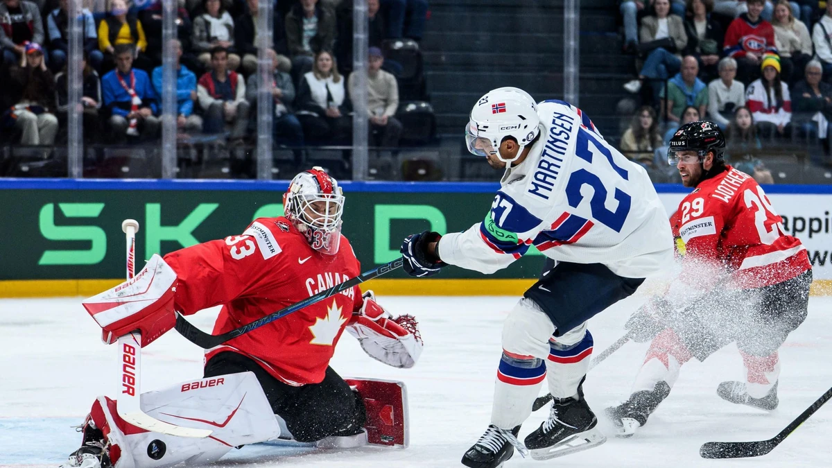 Die Norweger setzten Kanada zeitweise ordentlich unter Druck.