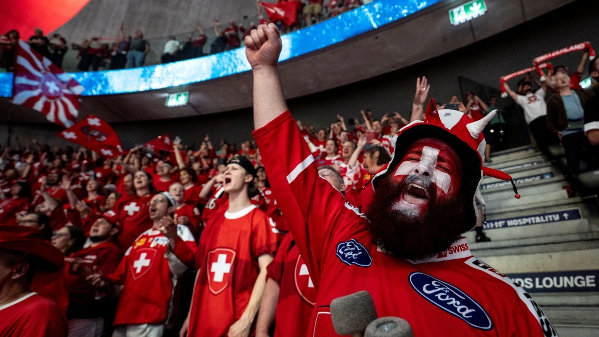Die Schweizer Eishockey-Nationalmannschaft begeistert ihre Fans.