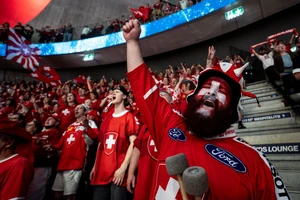 Die Schweizer Eishockey-Nationalmannschaft begeistert ihre Fans.