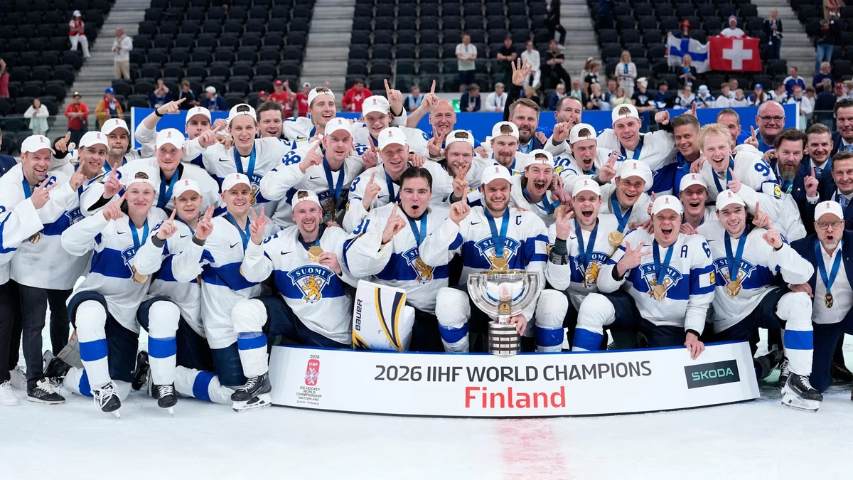 Finnland ist zum fünften Mal Eishockey-Weltmeister.