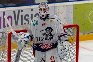 Timo Pielmeier ließ in Dornbirn keinen Treffer gegen den Deggendorfer SC zu.