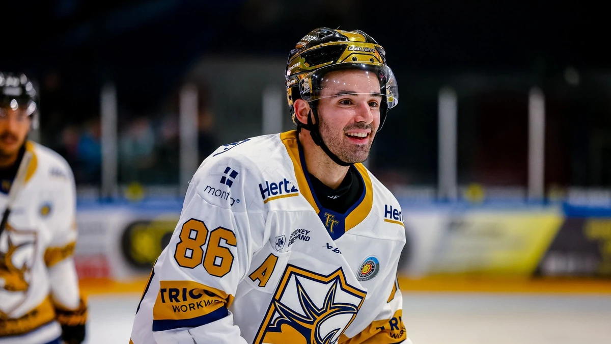 Phil Marinaccio traf doppelt für die Tilburg Trappers.