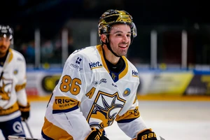 Phil Marinaccio traf doppelt für die Tilburg Trappers.