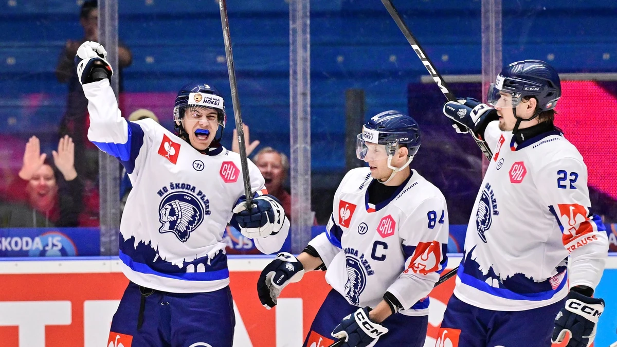 Der HC Plzeň spielt eine starke Saison in der CHL.