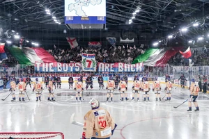 Der HC Mailand feierte nun auch daheim die Rückkehr auf die Eishockey-Bühne.