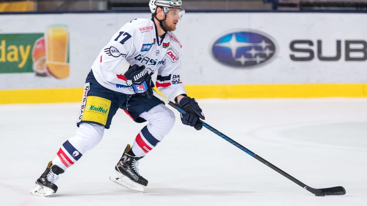 Eisbär Jamie MacQueen traf doppelt.