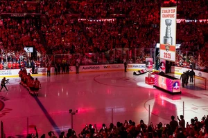 In der Arena der Florida Panthers wurde erneut das Meister-Banner gehisst.