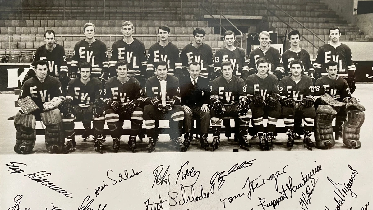 Der EV Landshut wurde 1969 der erste „echte“ deutsche Eishockey-Pokalsieger.