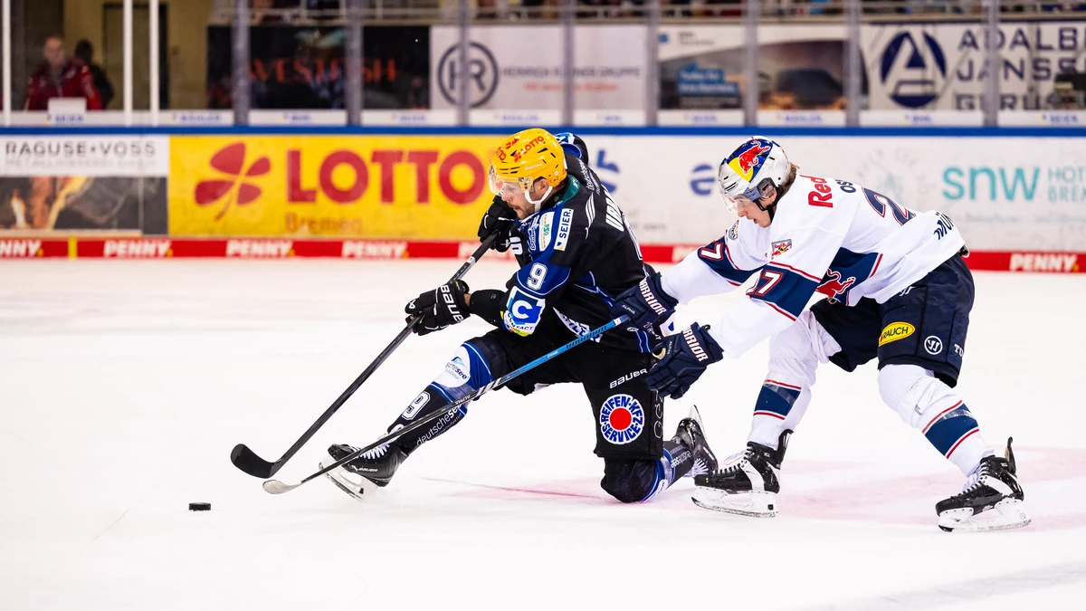 Die Fischtown Pinguins Bremerhaven haben die Donnerstagspartie mit 4:1 gegen den EHC Red Bull München gewonnen.