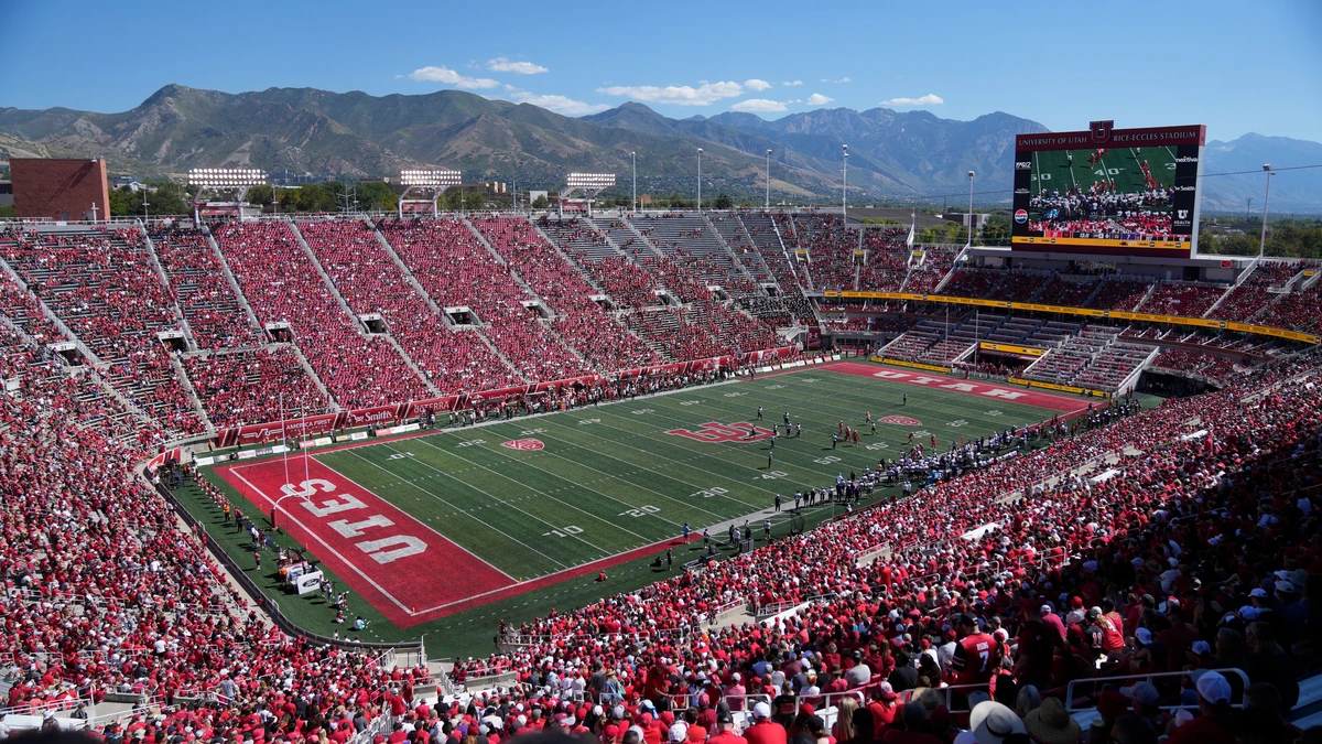 Das Rice-Eccles Stadium in Utah ist der Austragungsort des NHL Winter Classics 2027.