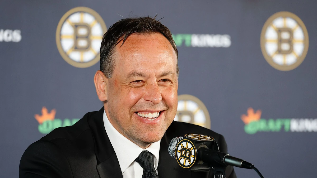 Marco Sturm stand als neuer Cheftrainer der Boston Bruins im Interview Rede und Antwort.