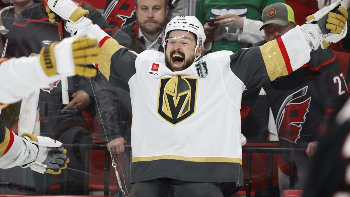 Tomas Hertl erzielte den 5:4-Siegtreffer für die Vegas Golden Knights in Spiel 1 des Stanley Cup Finals. 