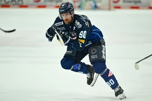 Tylor Spink wechselte im Sommer zusammen mit seinem Zwillingsbruder Tyson zu den Dresdner Eislöwen.