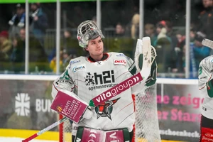 Oskar Autio von den Starbulls Rosenheim wurde zum Torhüter und Spieler des Jahres der DEL2 ausgezeichnet.