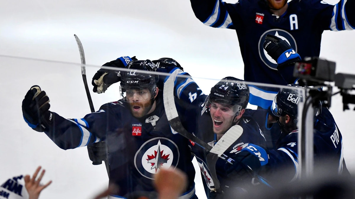 Die Winnipeg Jets ziehen nach einem 96 Minuten-Drama in die nächste Runde ein.