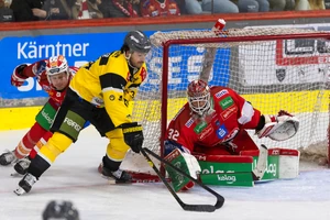 Klagenfurter AC im Duell mit HC Pustertal