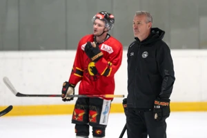 Serge Aubin trainiert seit dieser Saison den SC Bern.