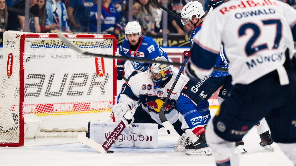Die Adler Mannheim stehen vor dem Final-Einzug.