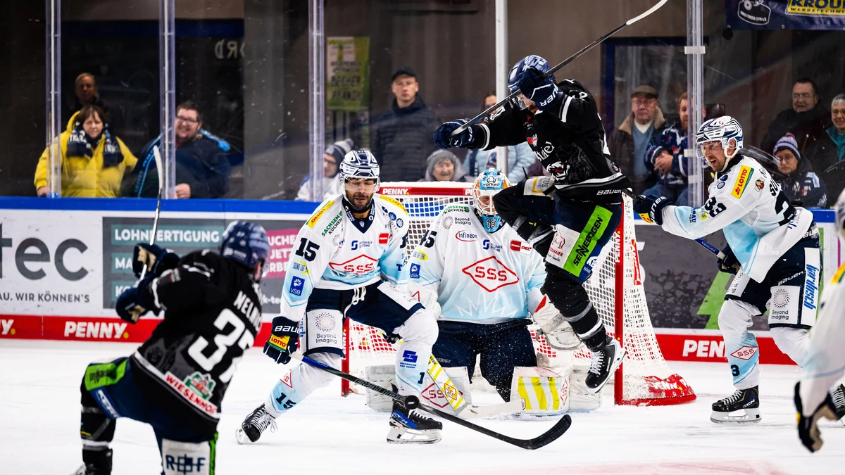 Die Straubing Tigers gehen als Tabellenführer in die Pause.