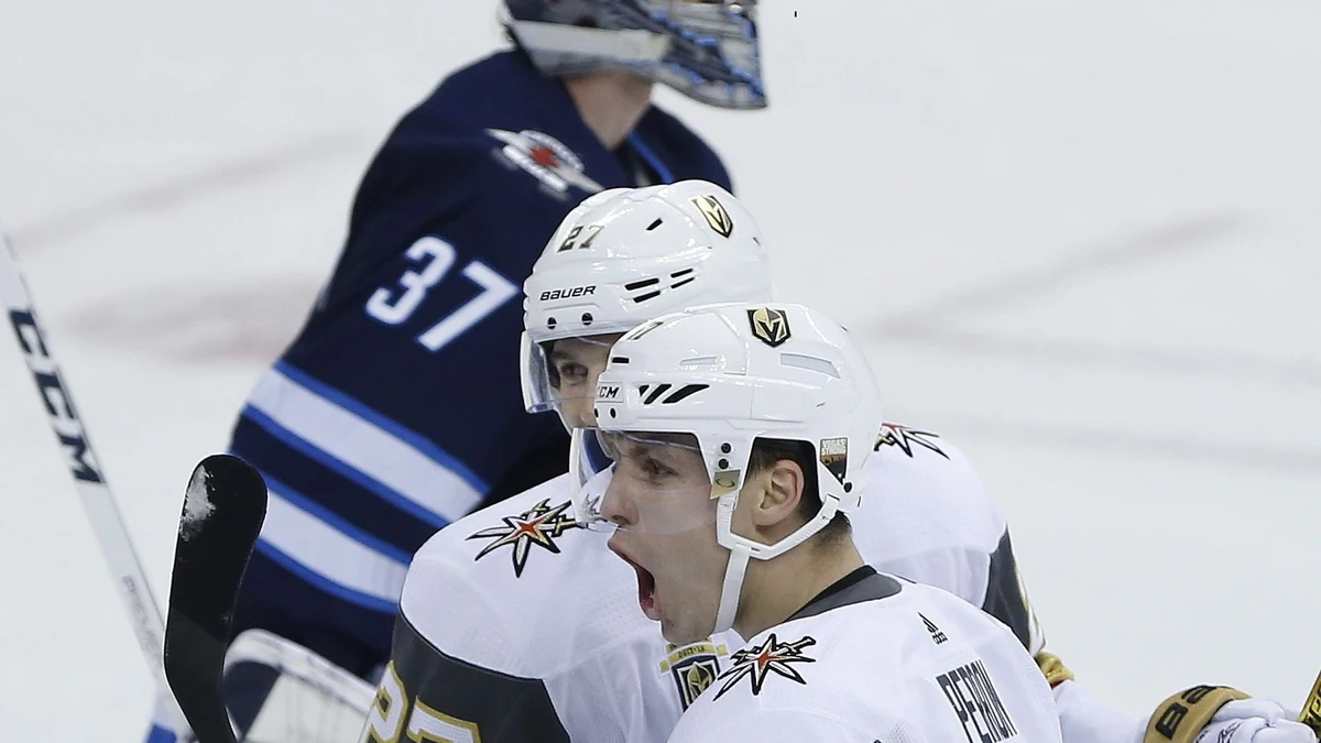 David Perron traf zum historischen Sieg der Vegas Golden Knights.
