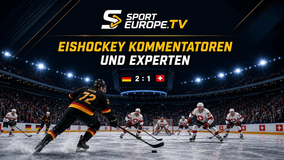 Eishockey Kommentatoren und Experten von Sporteurope.tv