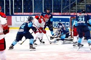 FASS Berlin im Spiel gegen die Chemnitz Crashers