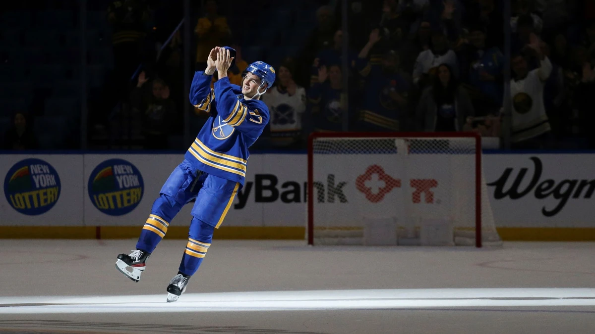 JJ Peterka erzielte gegen die San Jose Sharks sein sechstes Saisontor.