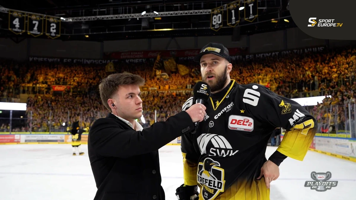Mick Köhler im Interview nach dem Spiel.