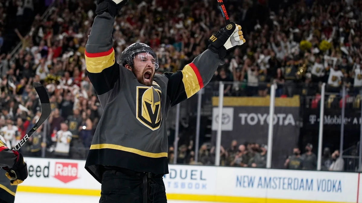 Mark Stone schoss seine Vegas Golden Knights 26 Sekunden vor Spielende zum 4:3-Erfolg beim Saisonauftakt gegen die Los Angeles Kings.