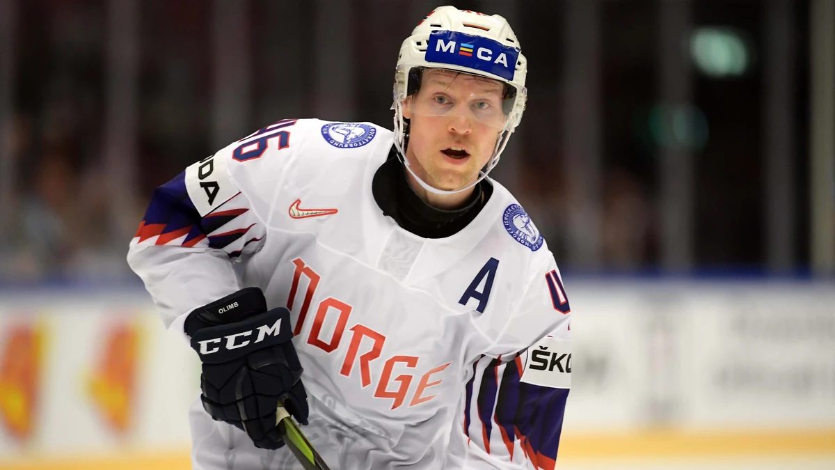 Mathis Olimb von Team Norwegen wŠhrend des Spiels zwischen DŠnemark und Norwegen am 11.05.2018 in Herning, DŠnemark. (Foto von Marco Leipold/City-Press GbR)