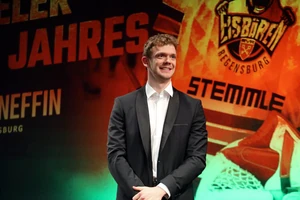 Jonas Neffin ist Spieler und Torhüter des Jahres in der DEL2-Saison 2025/26.