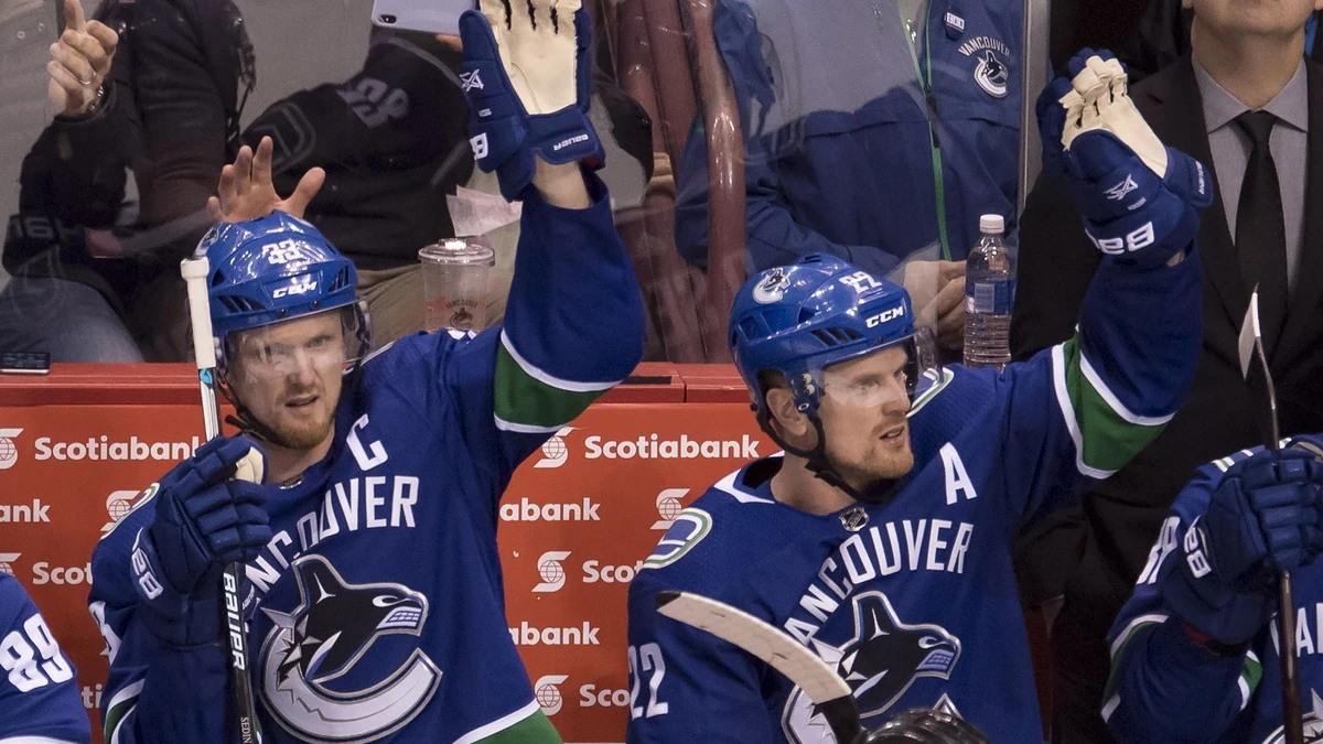 Noch zwei Spiele: Die Sedin-Zwillinge verabschieden sich vom aktiven Eishockey.